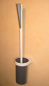 Hewi System 800 K WC-Bürstengarnitur signalweiß/ sand; 800.20.20091-86 